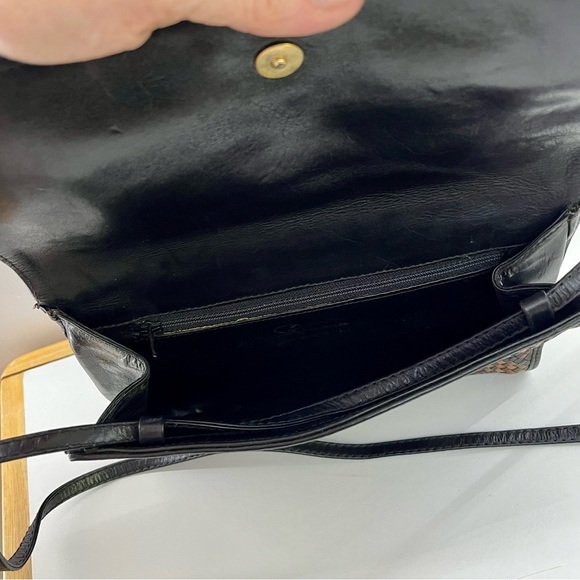 Ronora/Leather/Handbag / Italian/Great condition /Vintage/Adjustable/Handmade - Picture 3 of 16